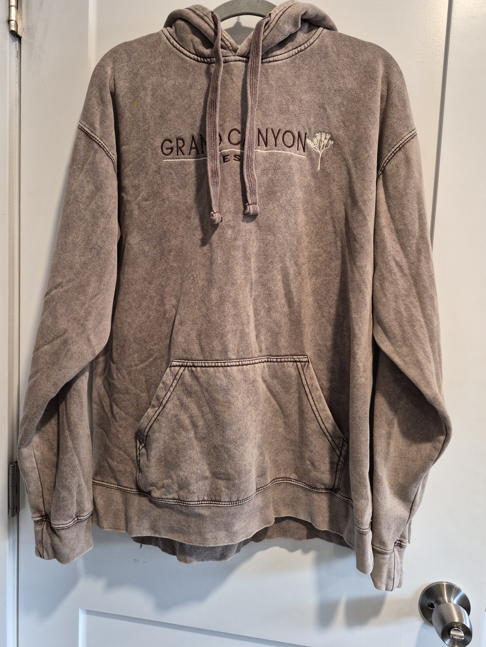 Grand Canyon Hooded Pullover - Taupe Brown